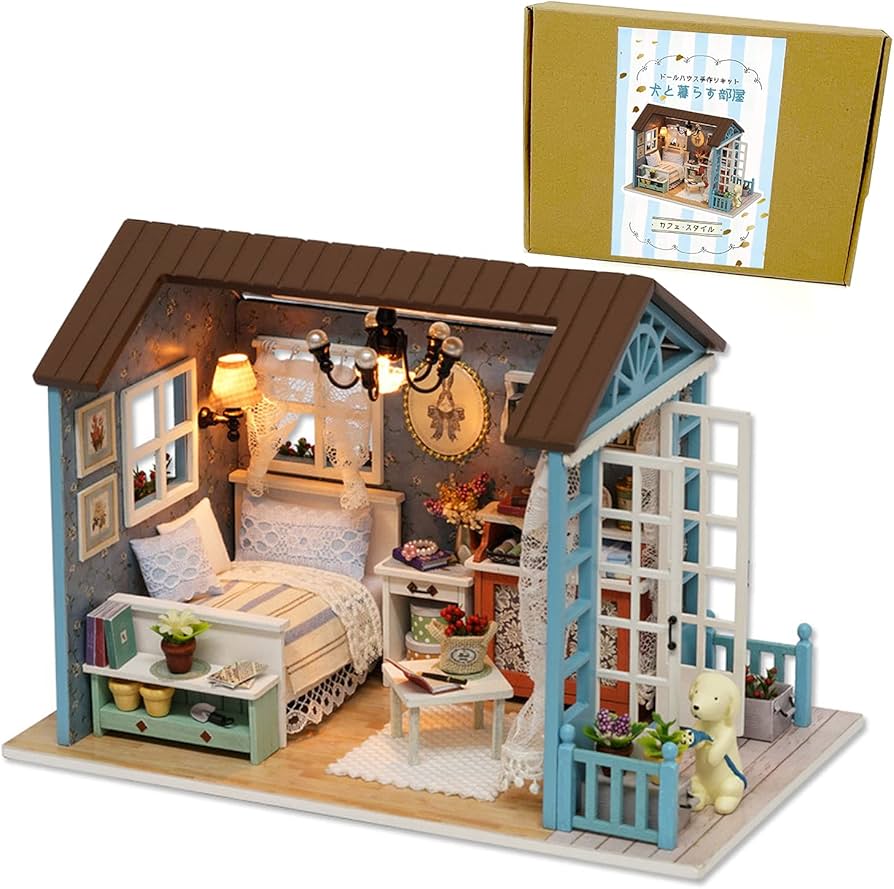 Amazon | moin moin 【 日本語説明書 】 1/24 ドールハウス ミニチュア