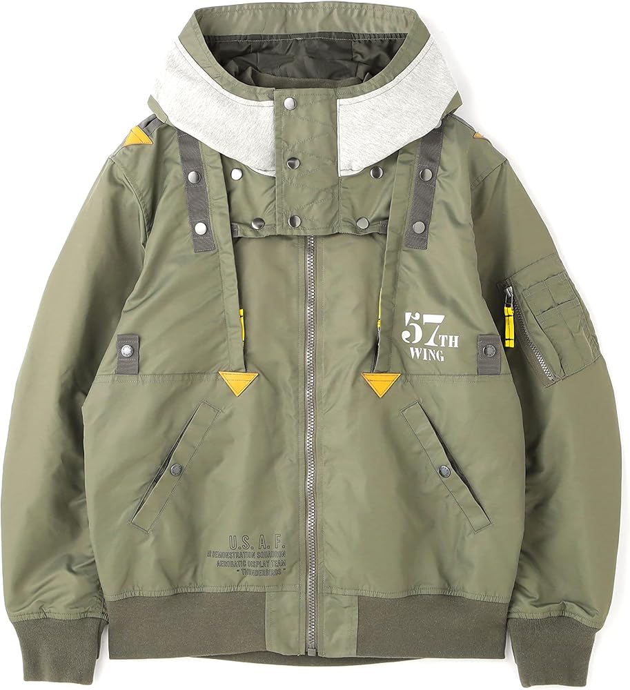 Amazon | [アヴィレックス] LIGHT MA-1 REMODEL TACTICS 2 / ライト MA