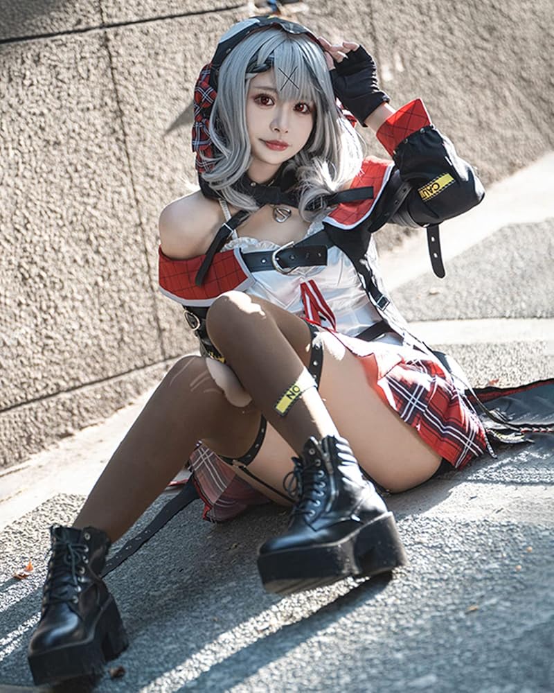 Amazon.co.jp: [milky time] ホロライブ 沙花叉クロヱ コスプレ
