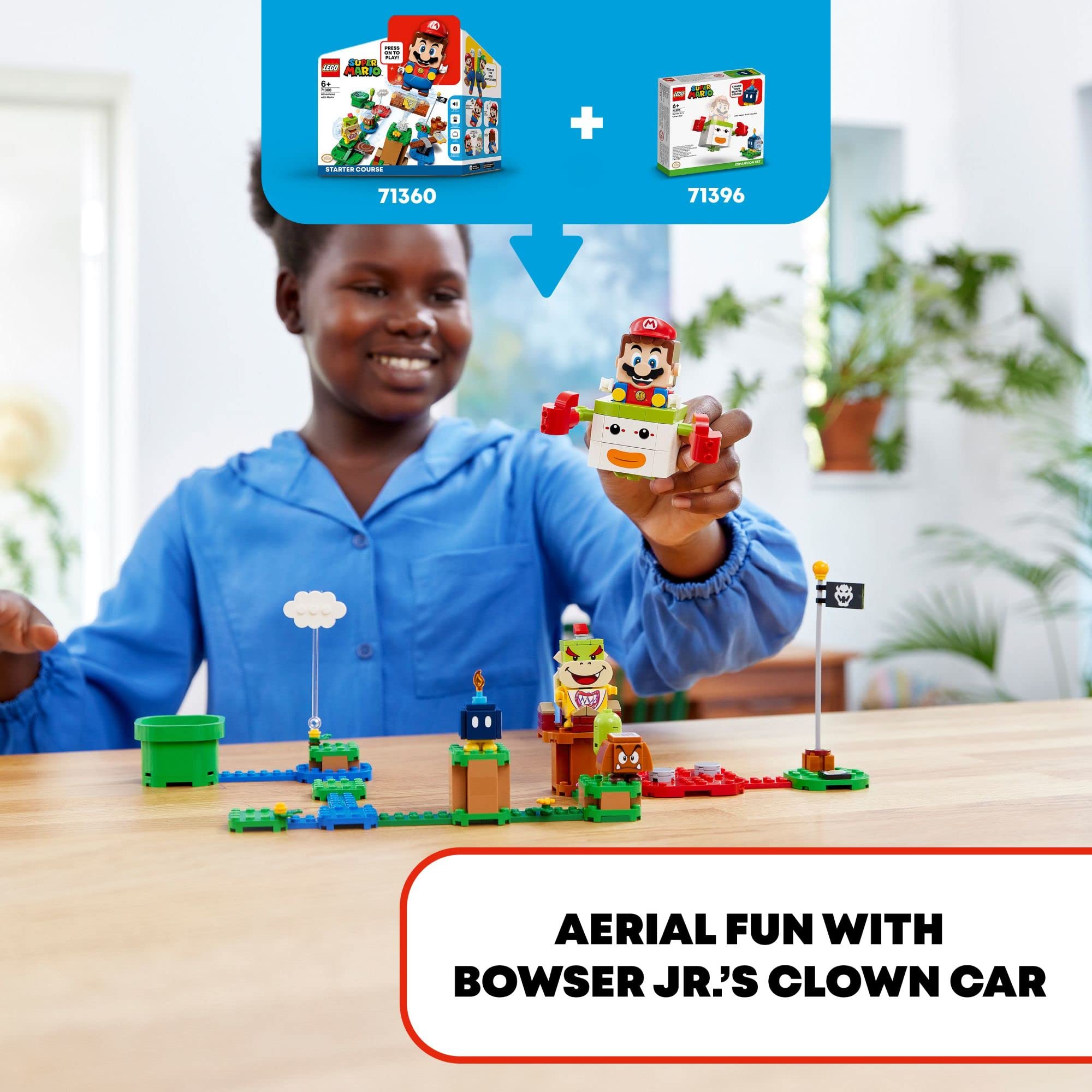 Lego Super Mario Bowser Jr.'s Clown Car Expansion Set 71396