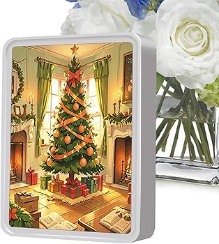 Amazon.co.jp : ライト付きクリスマス ウォール アート,ライト付き