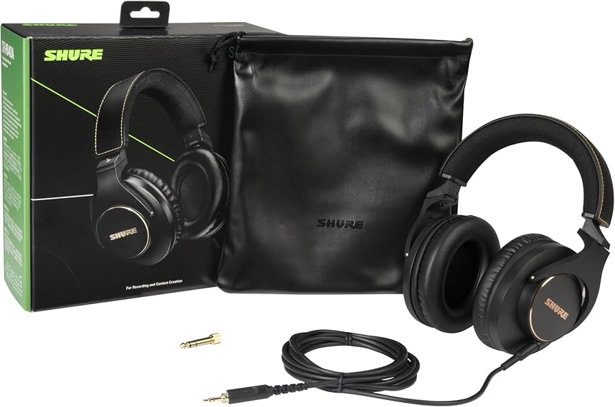 Amazon.co.jp: Shure SRH840A オーバーイヤー有線ヘッドフォン