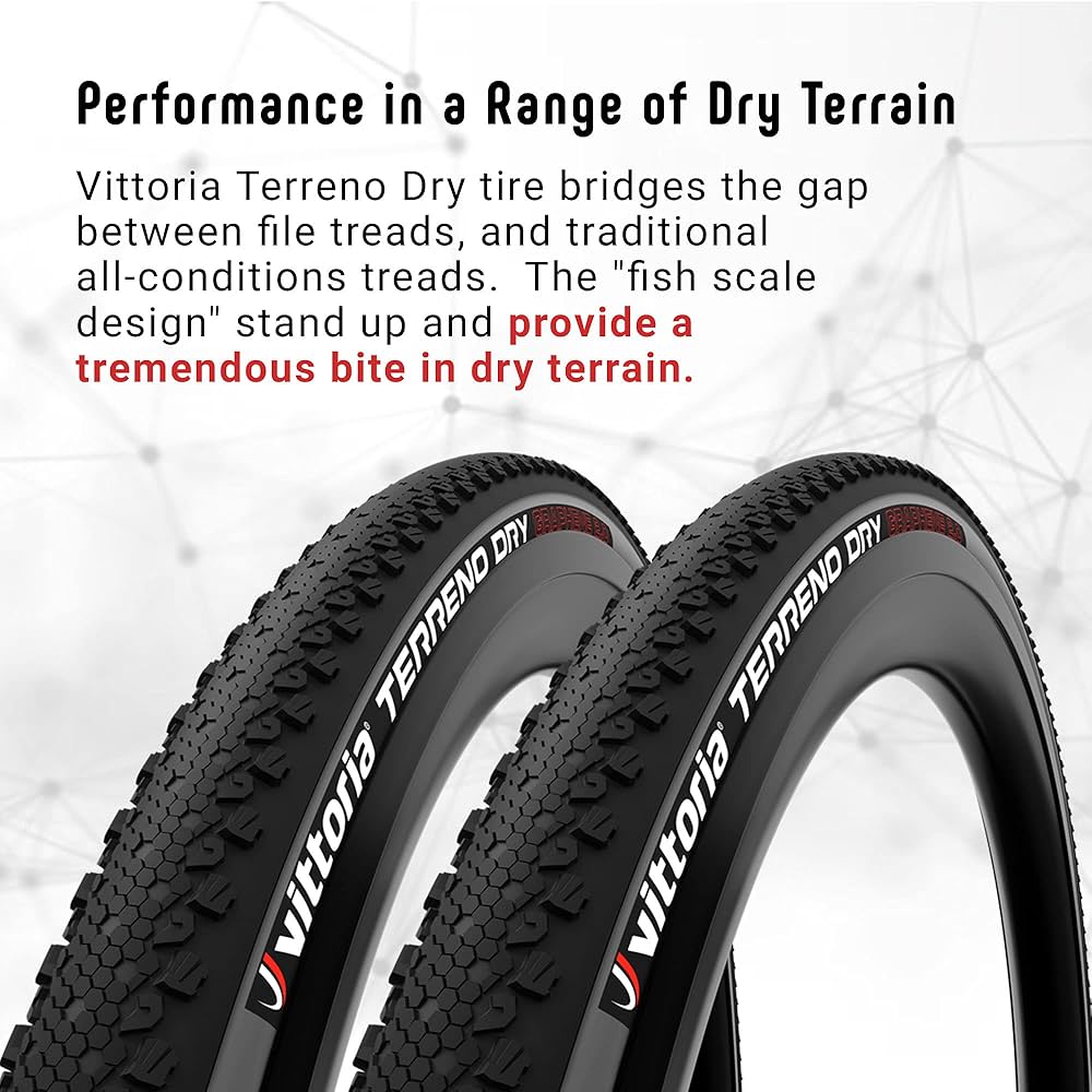 Amazon.com : Vittoria Terreno Dry Bike Tires for Gravel and Dry