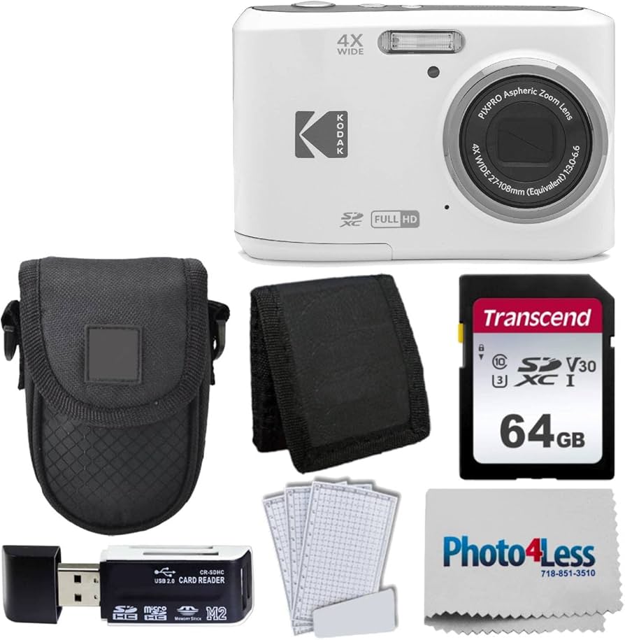 Amazon.com : Kodak PIXPRO FZ45 Digital Camera + Black Point