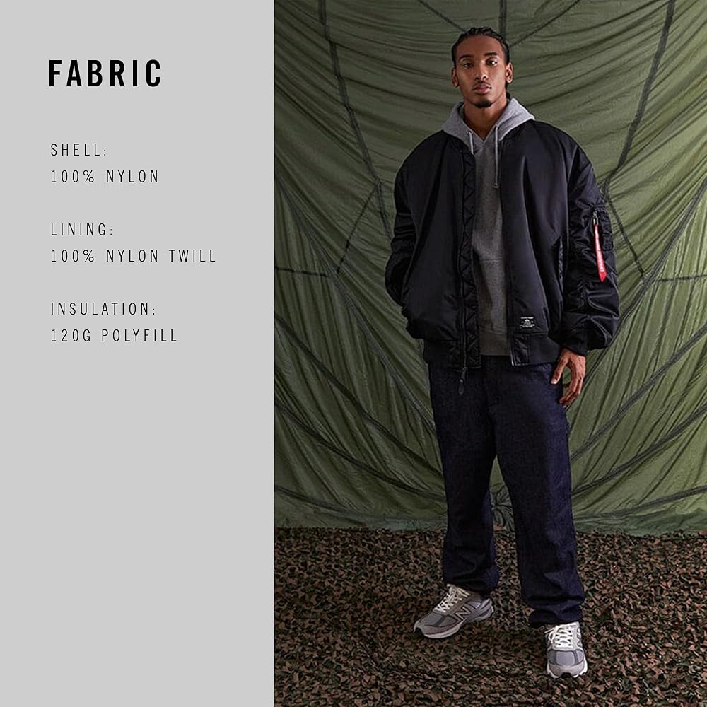 Alpha Industries MA-1 Bloodchit Flight Jacket Gen II, Men's