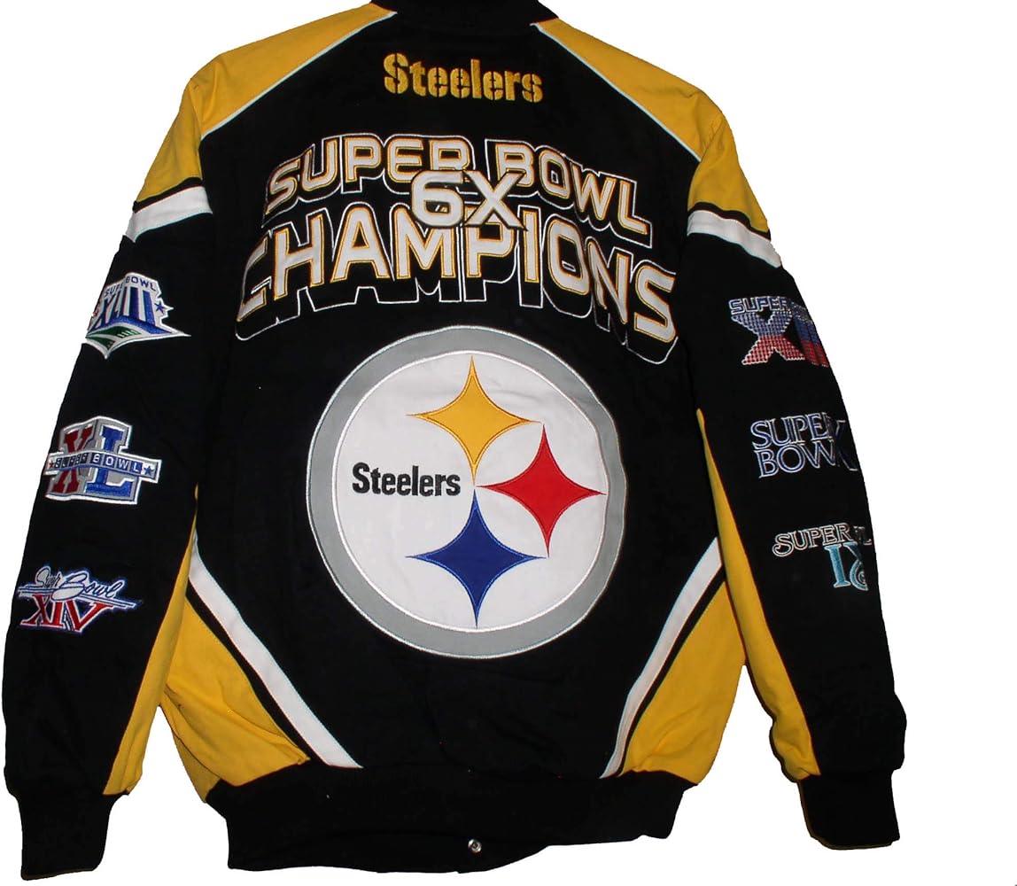 Amazon.com: NFL Pittsburgh Steelers 6 Time Super Bowl Champion