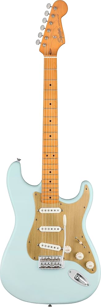 Amazon | Squier by Fender 40th Anniversary Stratocaster Vintage