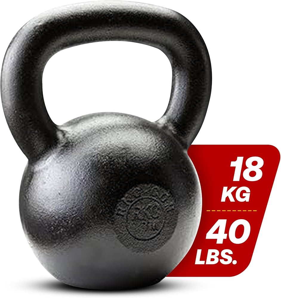 Amazon | RKCロシアKettlebell – 40ポンド – 18 kg (ドラゴンドア