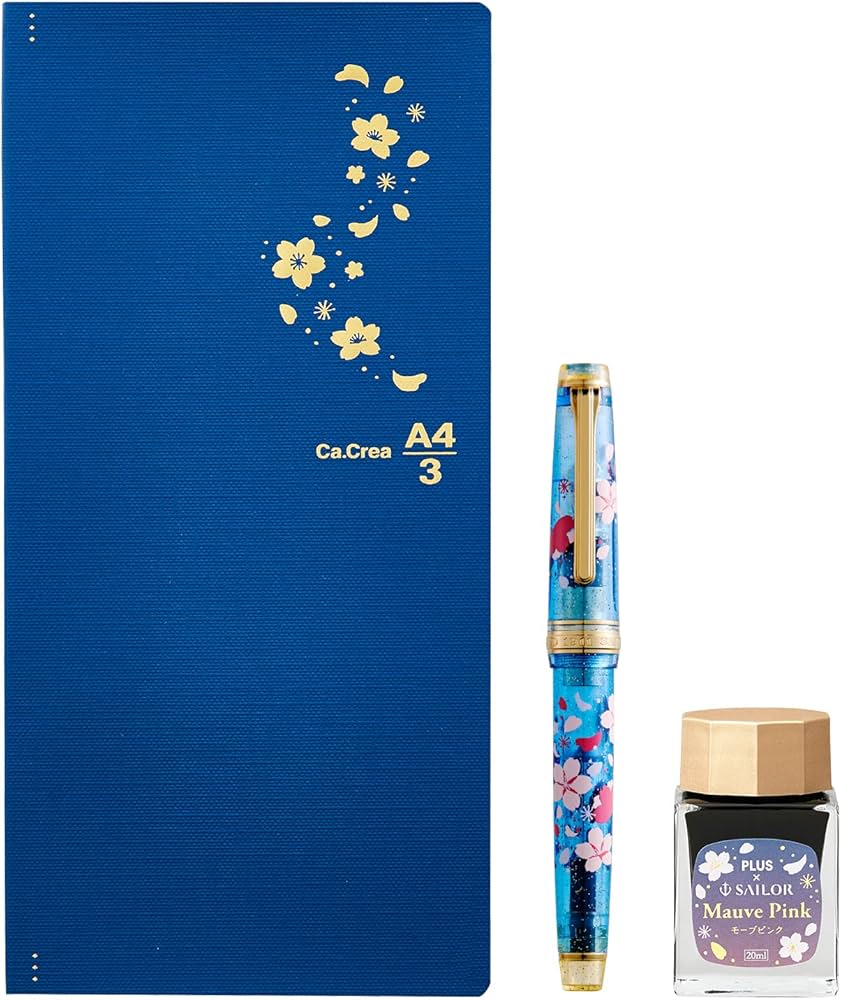 Amazon | プラス 万年筆 メモ帳 限定コラボ カ.クリエプレミアムクロス