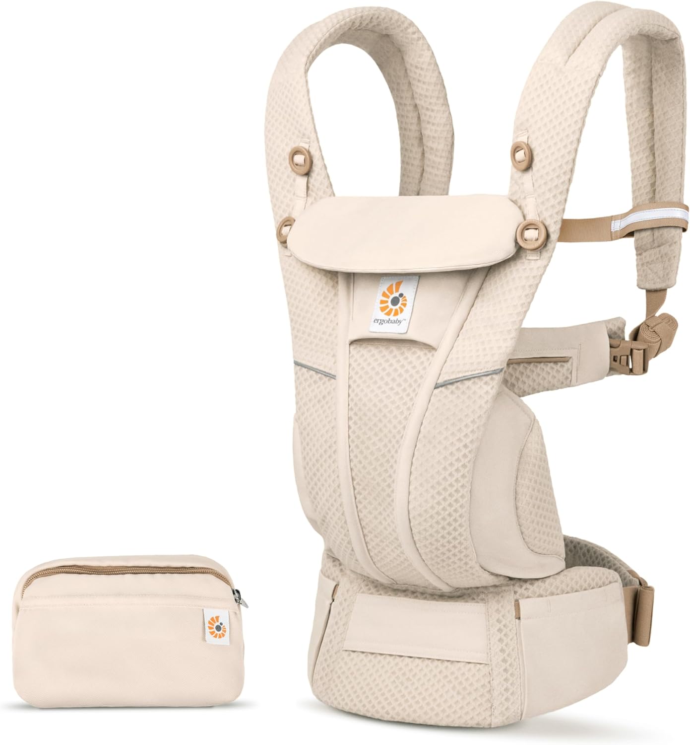 POMULU ベージュ ボディバッグ POMULU ポムル ヒップシート ショルダー