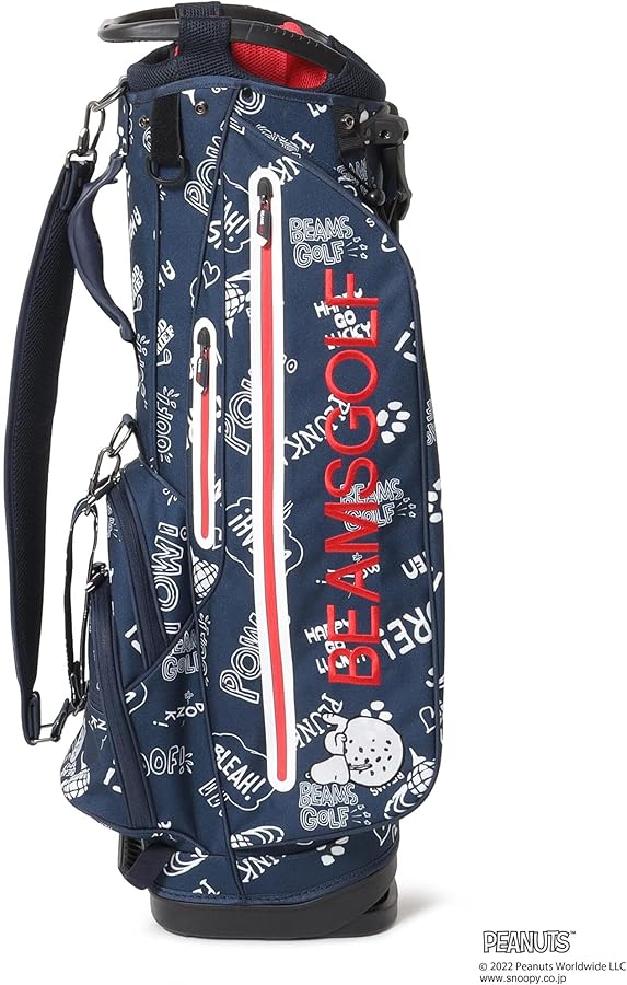 Amazon.co.jp: [ビームスゴルフ] バッグ キャディバッグ PEANUTS 別注