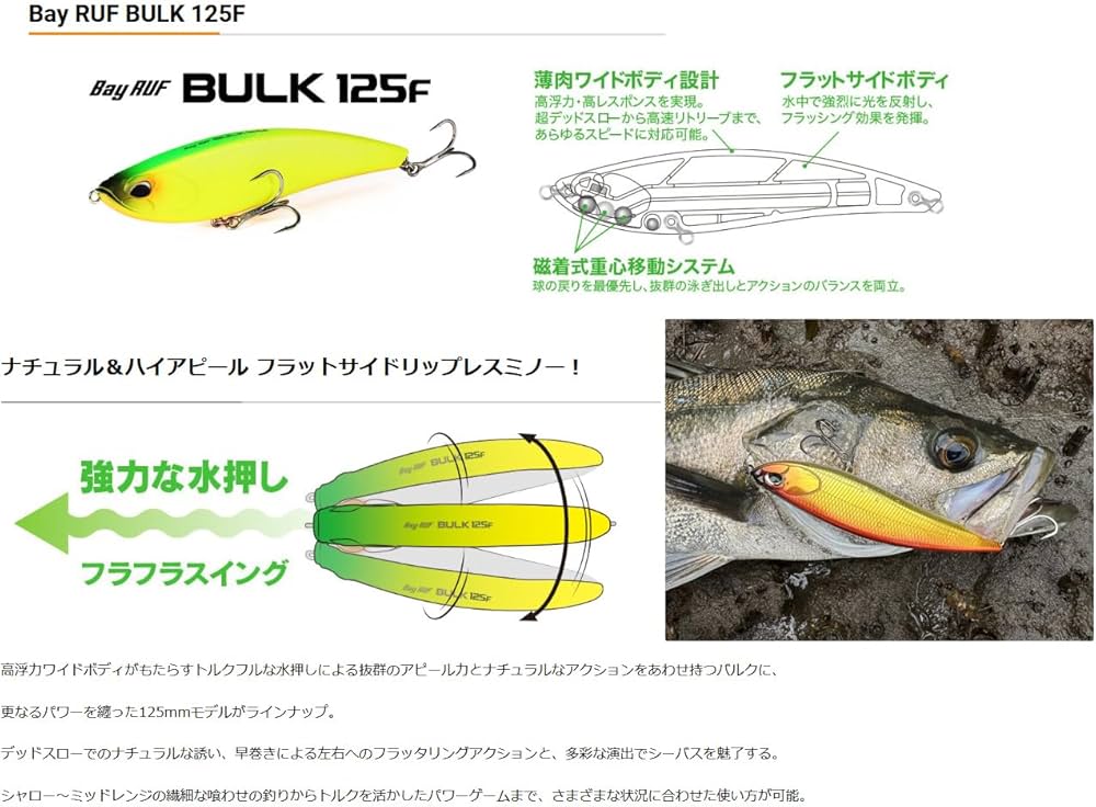 Amazon.co.jp: デュオ(Duo) ベイルーフ バルク 125F ACC0777 銀鱗