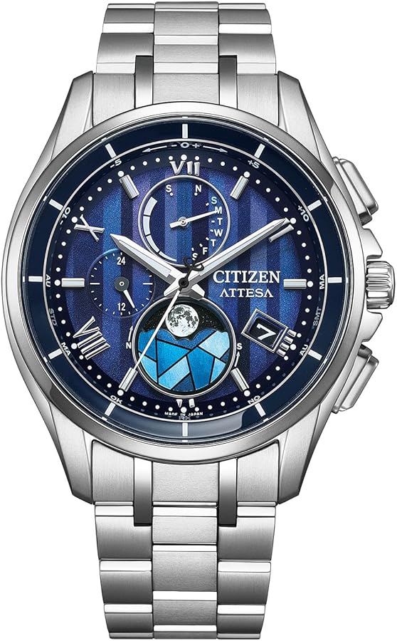 Amazon.co.jp: [CITIZEN] 腕時計 ATTESA (電波時計/ルナプログラム
