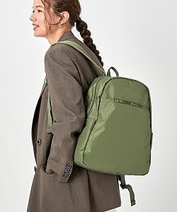 Amazon | DAILY BACKPACK/3992/オリーブ | LeSportsac