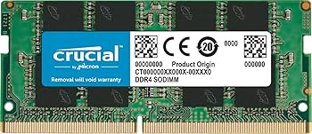 Crucial 16GB Single DDR4 3200 MT/S (PC4-25600) CL22 DR X8