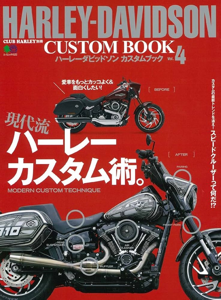 HARLEY-DAVIDSON CUSTOM BOOK(ハーレーダビッドソンカスタムブック)Vol