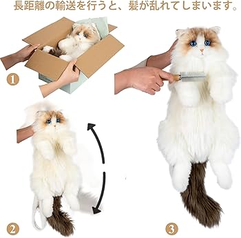 Amazon.co.jp: Chongker ハンドメイド リアルな猫型リュック 猫の