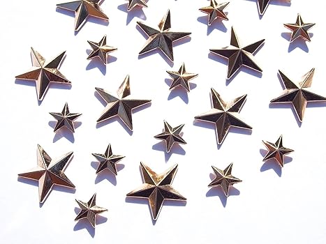 Amazon.co.jp: [jewel] 星型 スタッズ パーツ 20mm ピンクゴールド