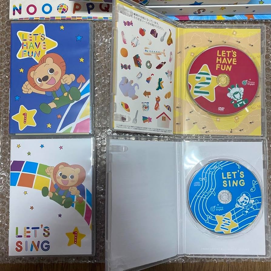 ミライグリッシュ DVD &CDセット Miraico English BOX ミライ