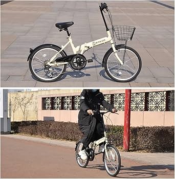 Amazon | 折りたたみ自転車 小径車 20インチ シマノ6段変速 折り畳み