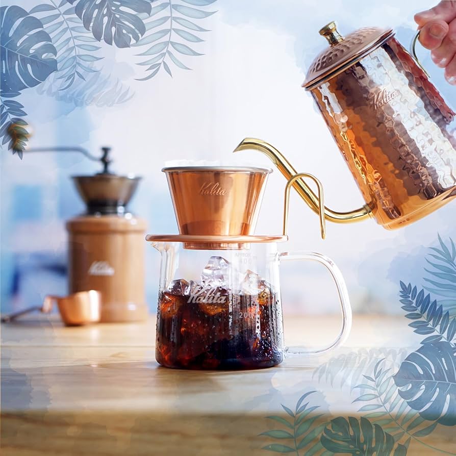 Amazon｜カリタ Kalita 熱伝導率が高い 銅製 コーヒー ドリッパー