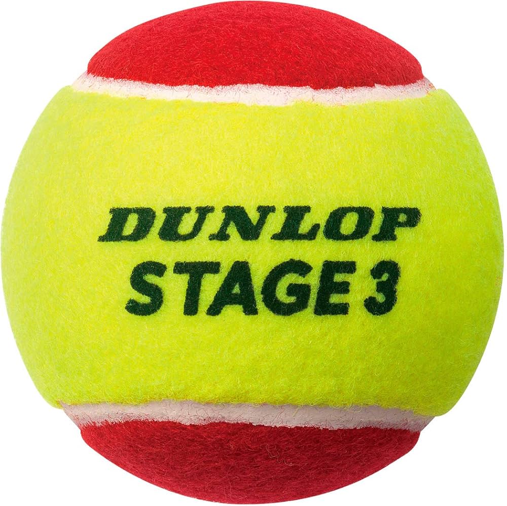 Amazon | DUNLOP(ダンロップ) テニスボール キッズ/ジュニア用 STAGE 3