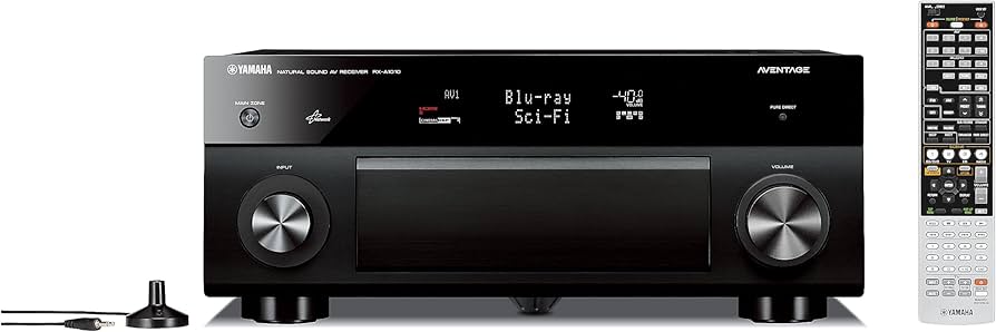 Amazon.co.jp: YAMAHA AVレシーバー AVENTAGE RX-A1010(B) ブラック RX