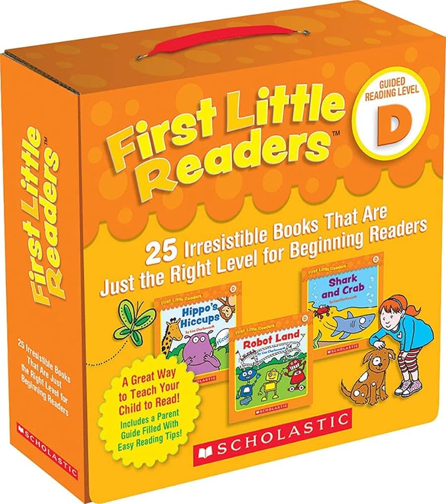 Scholastic First Little Readers 8 Parent Packs Complete Set