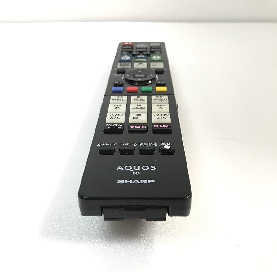 Amazon.co.jp: シャープ ブルーレイディスクレコーダー用純正リモコン