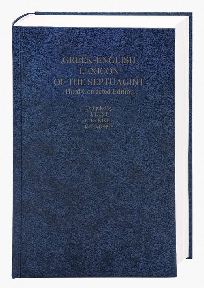 Amazon.com: Greek-English Lexicon of the Septuagint: [Third