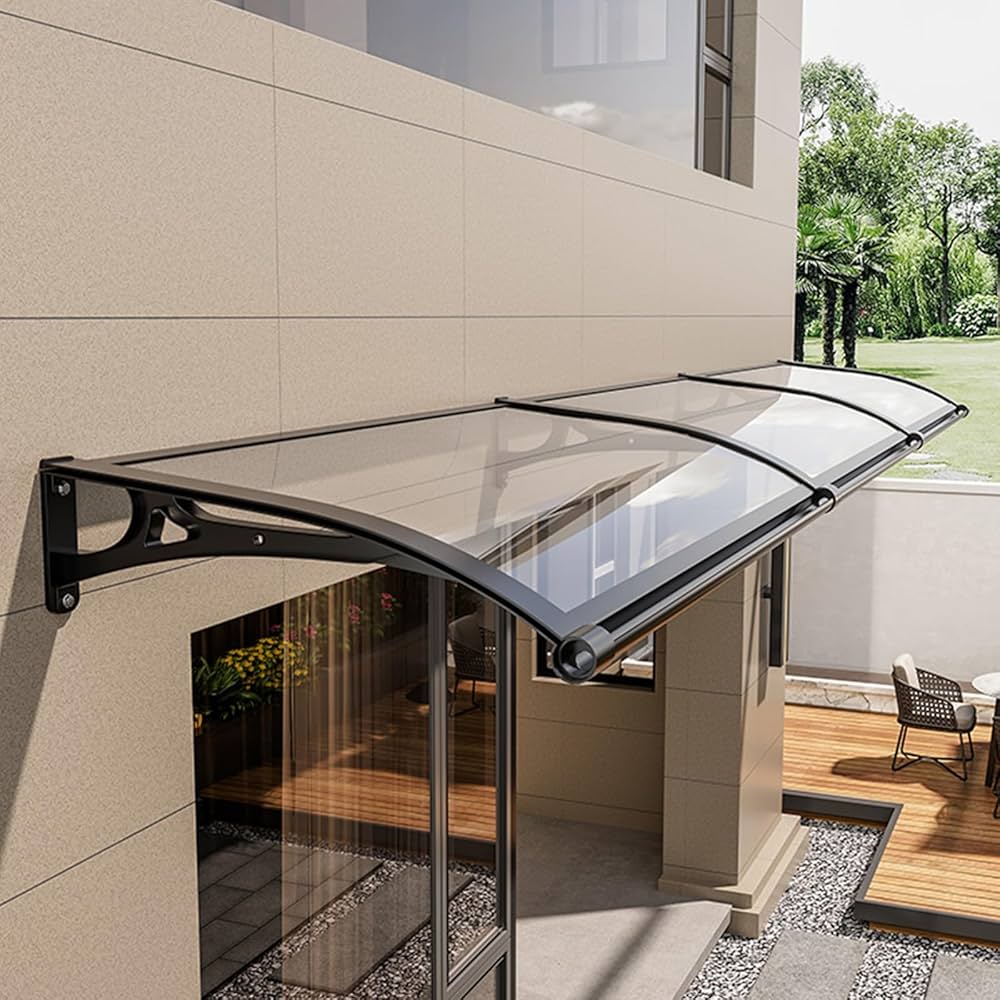 Amazon.co.jp: Dtyubfg 窓日よけ、ひさし 屋根 後付け,屋根庇 雨よけ
