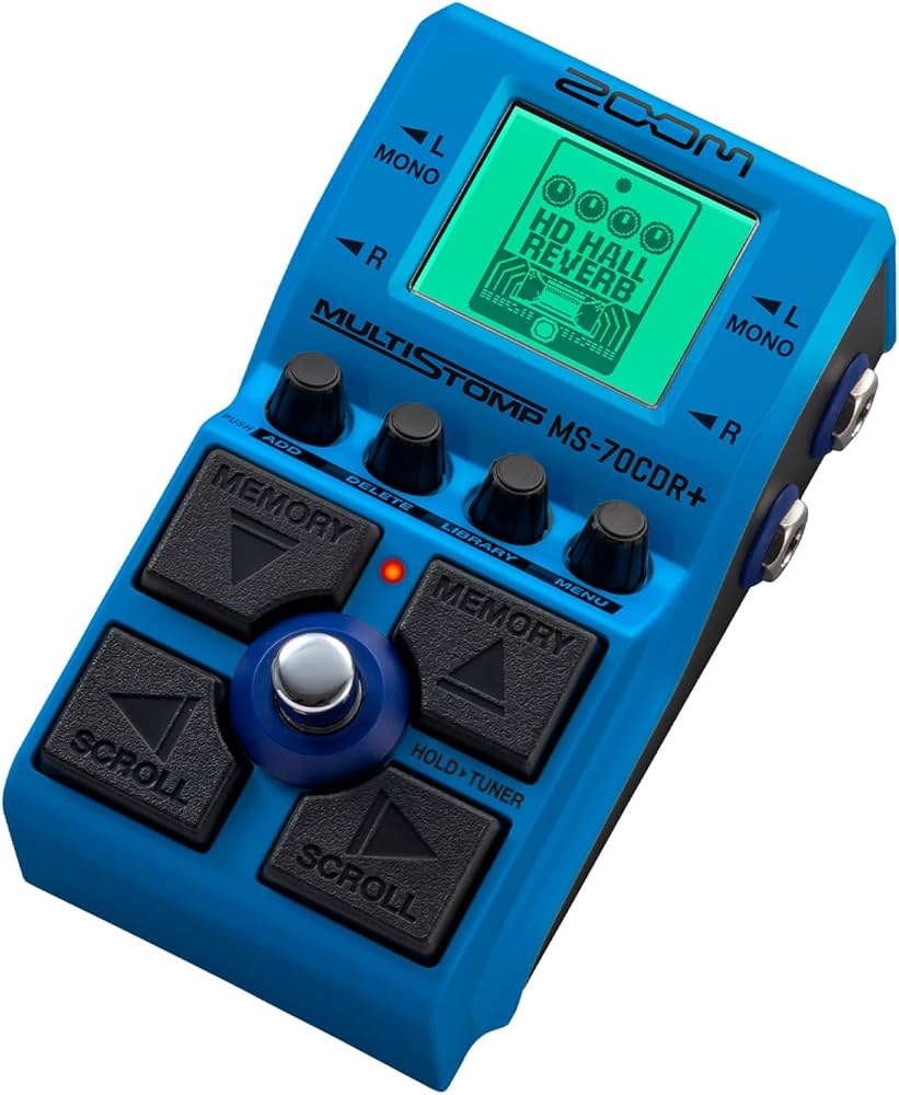 Amazon.co.jp: ZOOM MS-70CDR Plus 空間系マルチストンプ 149