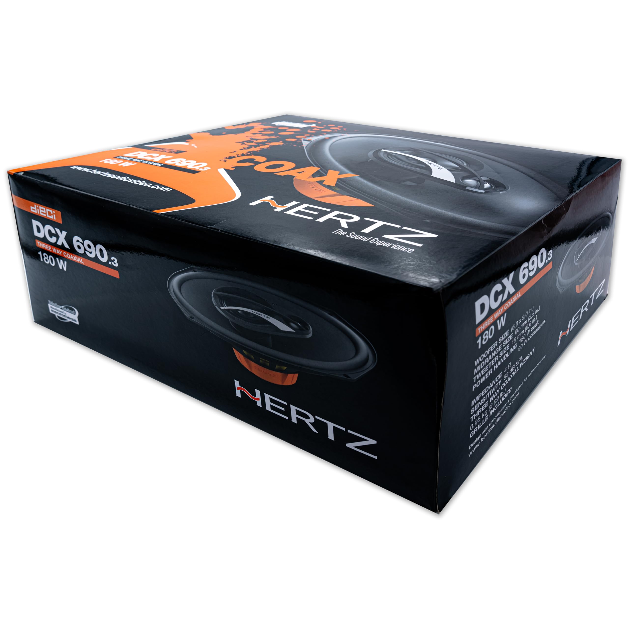 Amazon.com: Hertz Dieci Series DCX-6903 6x9 Two-Way Coaxial