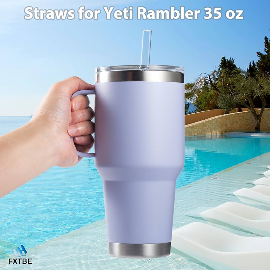 Amazon | Yetiカップ35オンス用ストロー、Yeti Rambler 35オンス