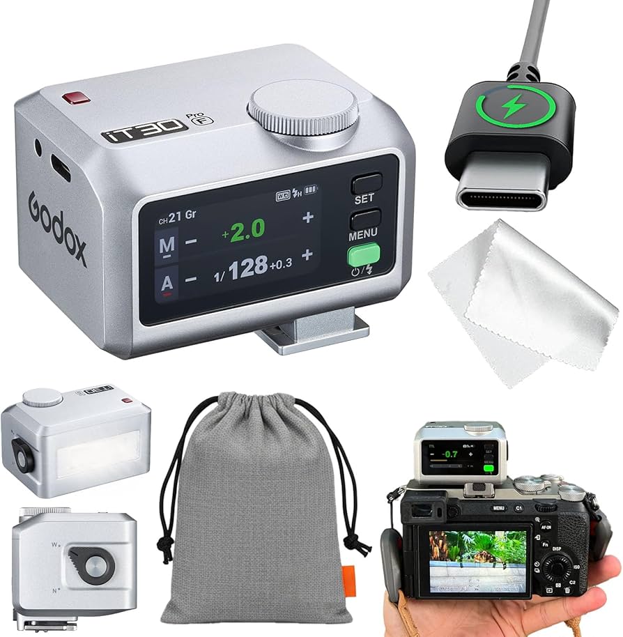 Amazon.com : Godox iT30pro F TTL Mini Flash - GODOX iT30 Pro F for