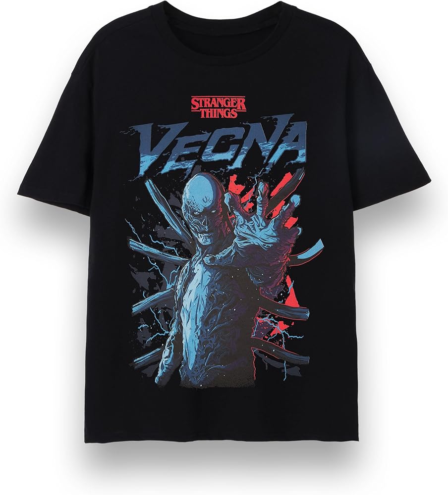 Amazon.com: Stranger Things Mens T-Shirt | Adults Vecna Short