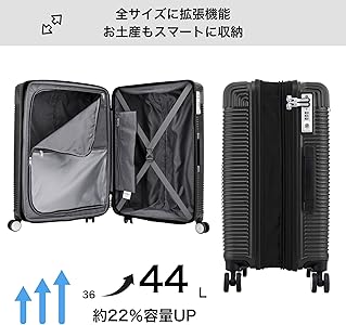Amazon | [サムソナイト] スーツケース キャリーケース レクサ REXA