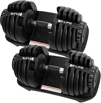 Amazon | ダンベル 可変式ダンベル 可変式 2個セット 40kg (24kg×2個
