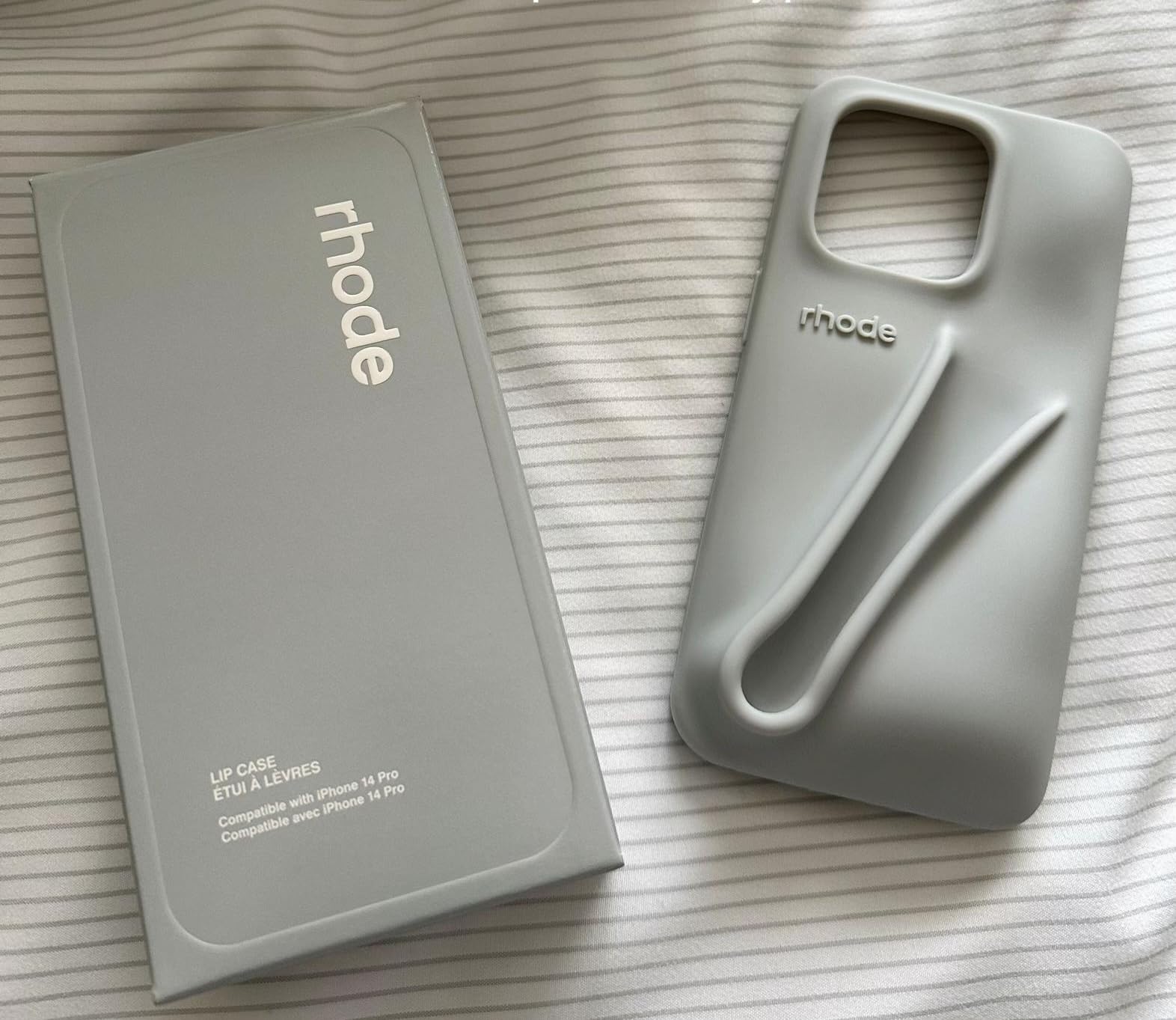 iPhoneアクセサリー rhode iphone case gray 15pro max Rhode Phone