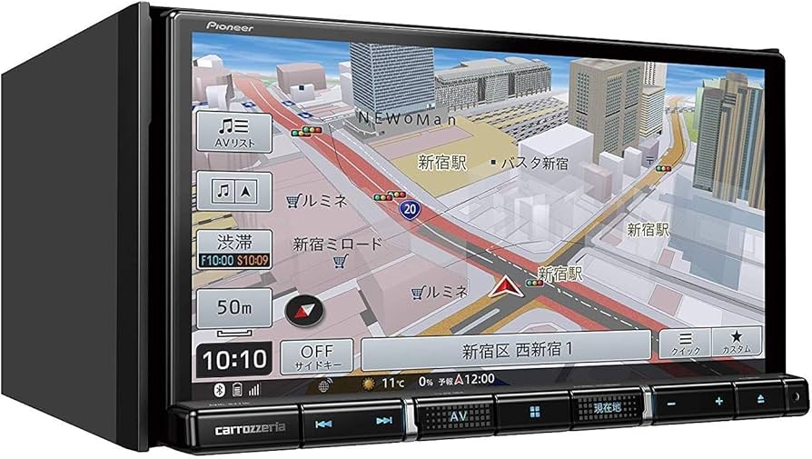 Amazon | Pioneer カーナビ AVIC-RZ710 7インチ 2D(180mm) 楽ナビ 無料