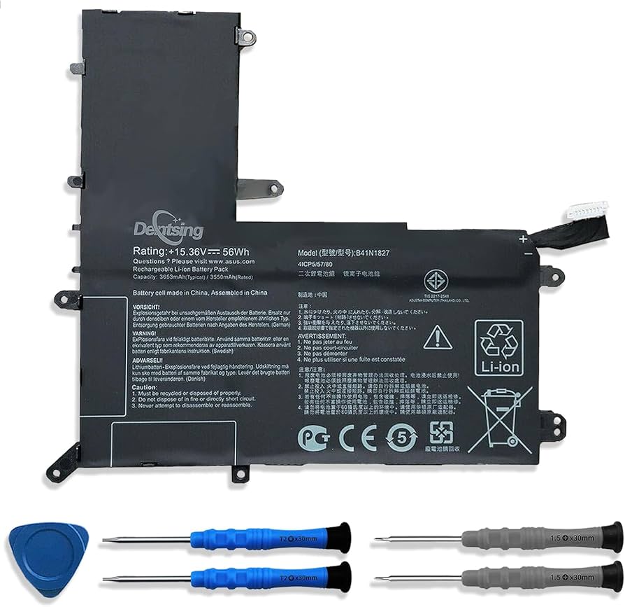Amazon.com: Dentsing B41N1827 Laptop Battery Replace for Asus