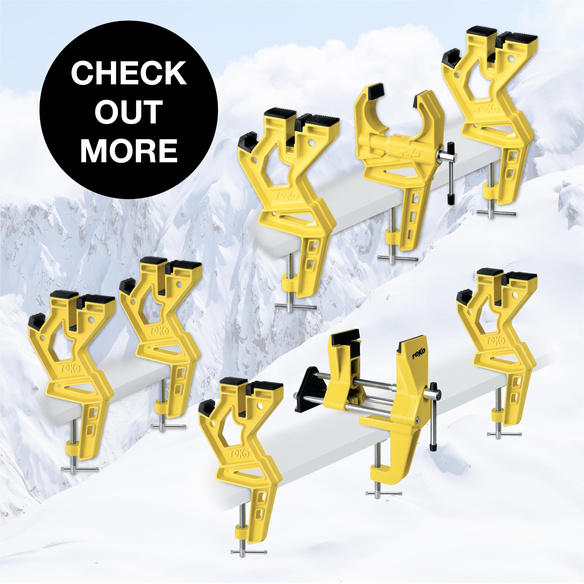 Amazon.com: TOKO World Cup Alpine Ski Vise Grip for Tuning and