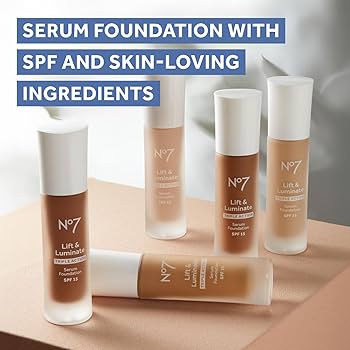 Amazon.com : No7 Lift & Luminate Triple Action Serum Foundation