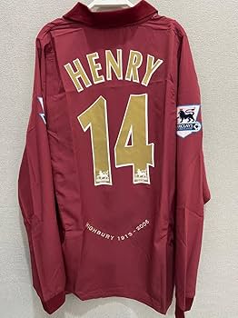 Amazon.co.jp: 05-06 Arsenal アーセナル 14番 アンリ HENRY