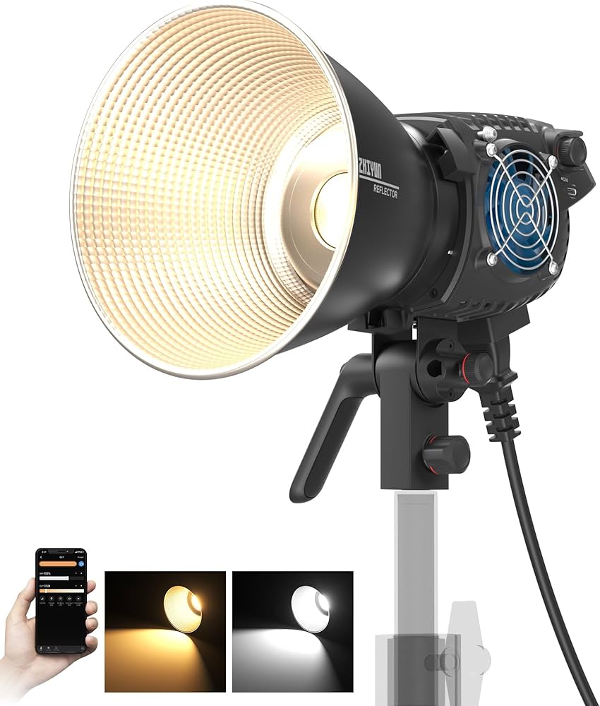 Amazon.com : ZHIYUN MOLUS B100 100W COB LED Video Light [Official