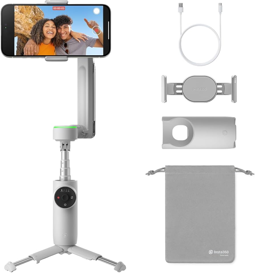 Amazon.com: Insta360 Flow Pro - AI-Powered Gimbal Stabilizer for