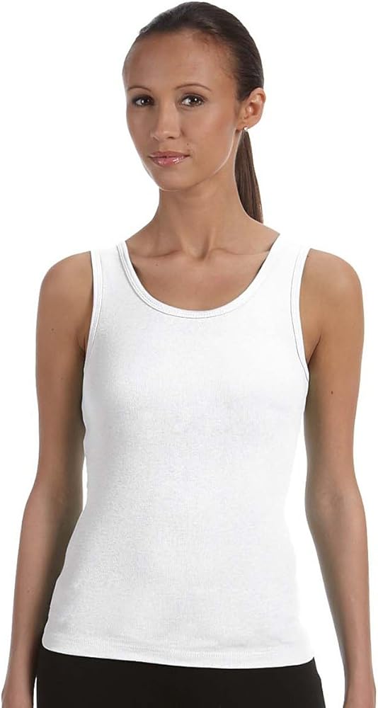 Bella Ladies Wide straps Self - binding on Neck and Armholes Rib