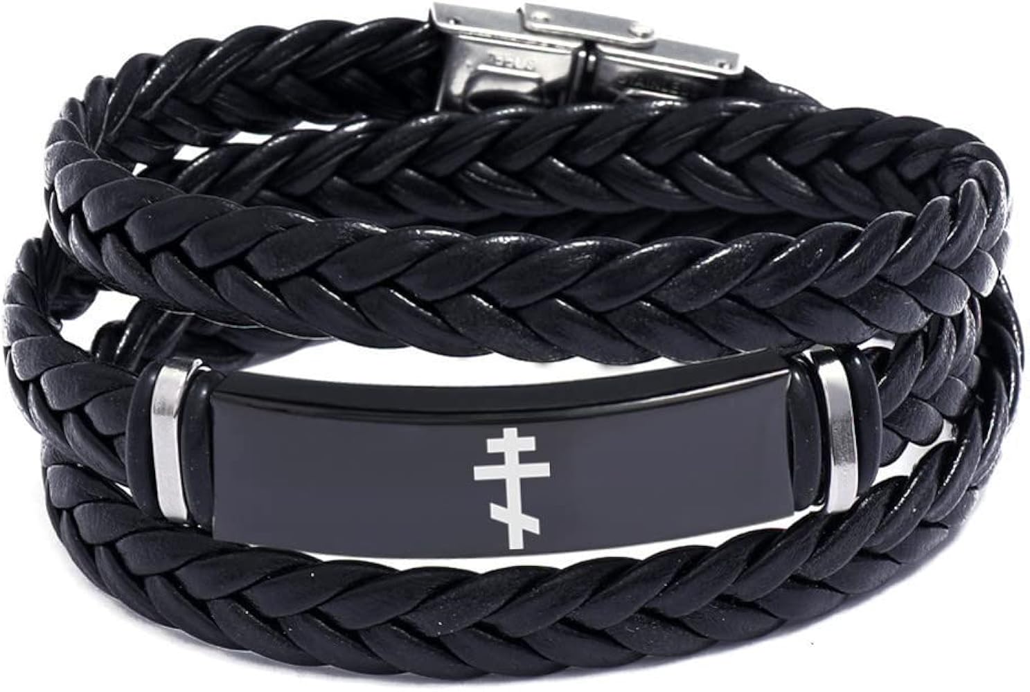 Amazon.com: KBNSUIAN Multilayer Wrap Leather Three Crossbeams