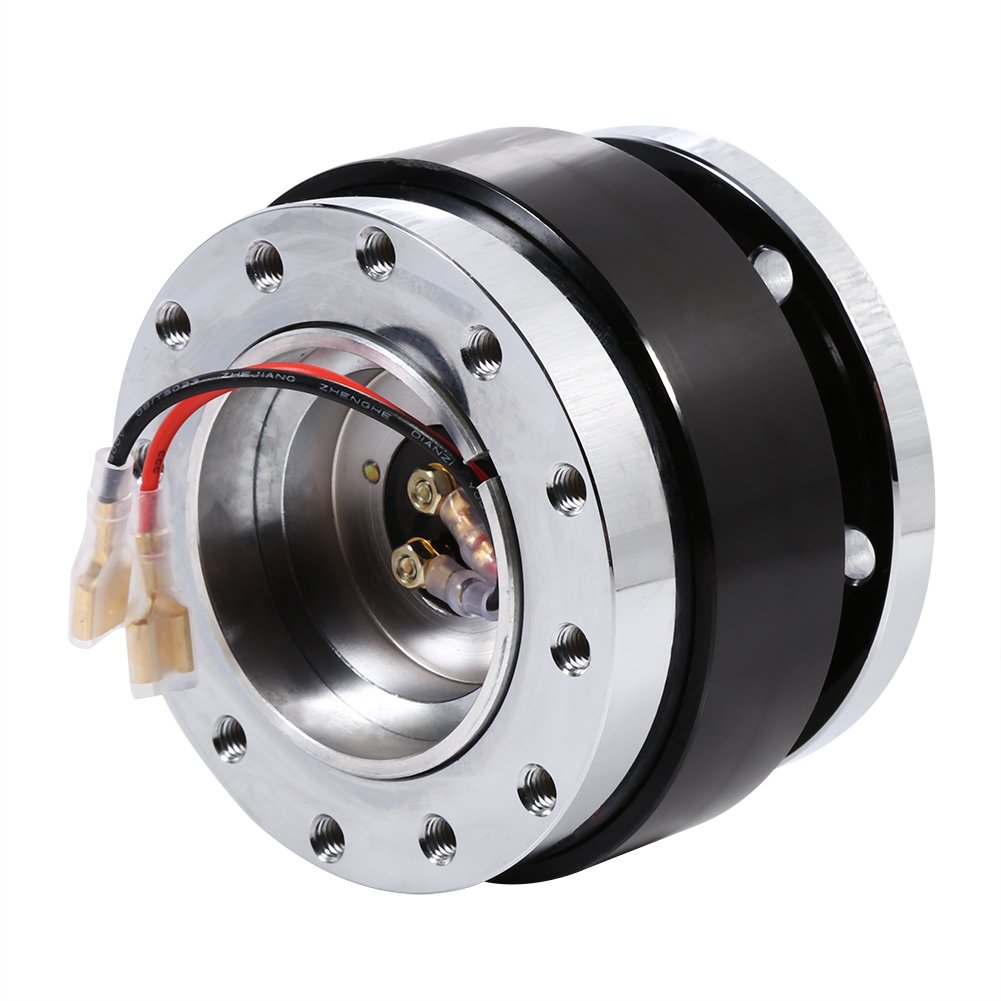 Amazon | ユニバーサル6穴ボルトボールステアリングホイールクイック