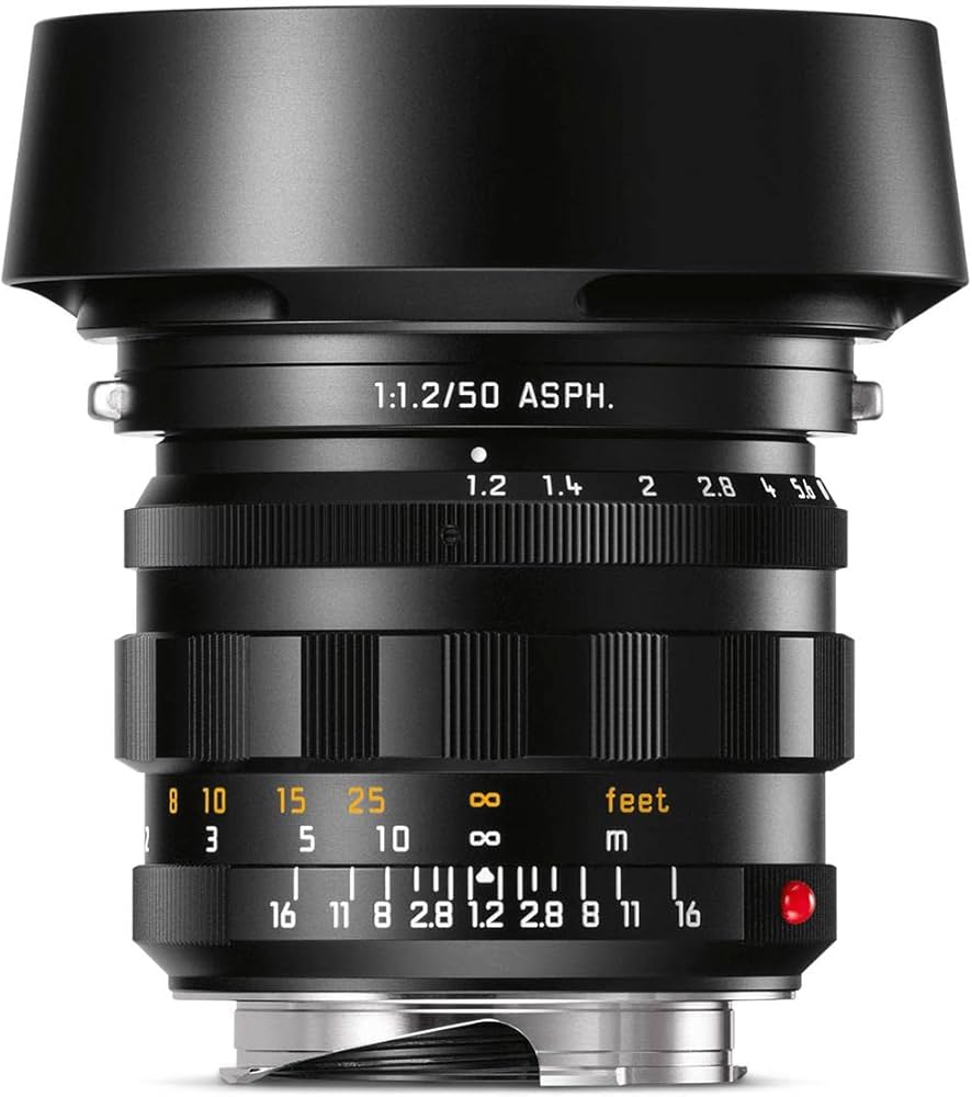 Amazon.com : Leica Noctilux-M 50mm f/1.2 Aspherical Lens (Black